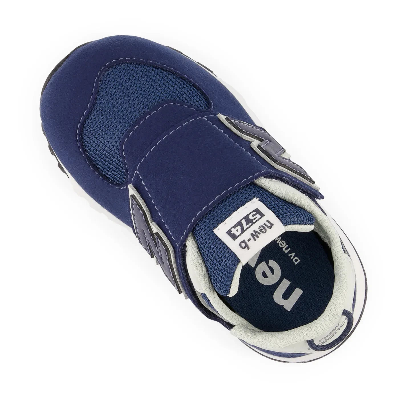 New Balance - 574 New-B Velcro Sneakers | Navy Blue