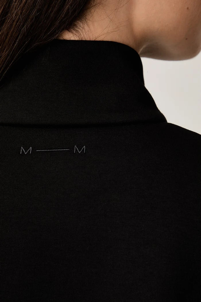 MM by Max Mara fermuarlı kadın pamuklu sweatshirt MMLVOLUME