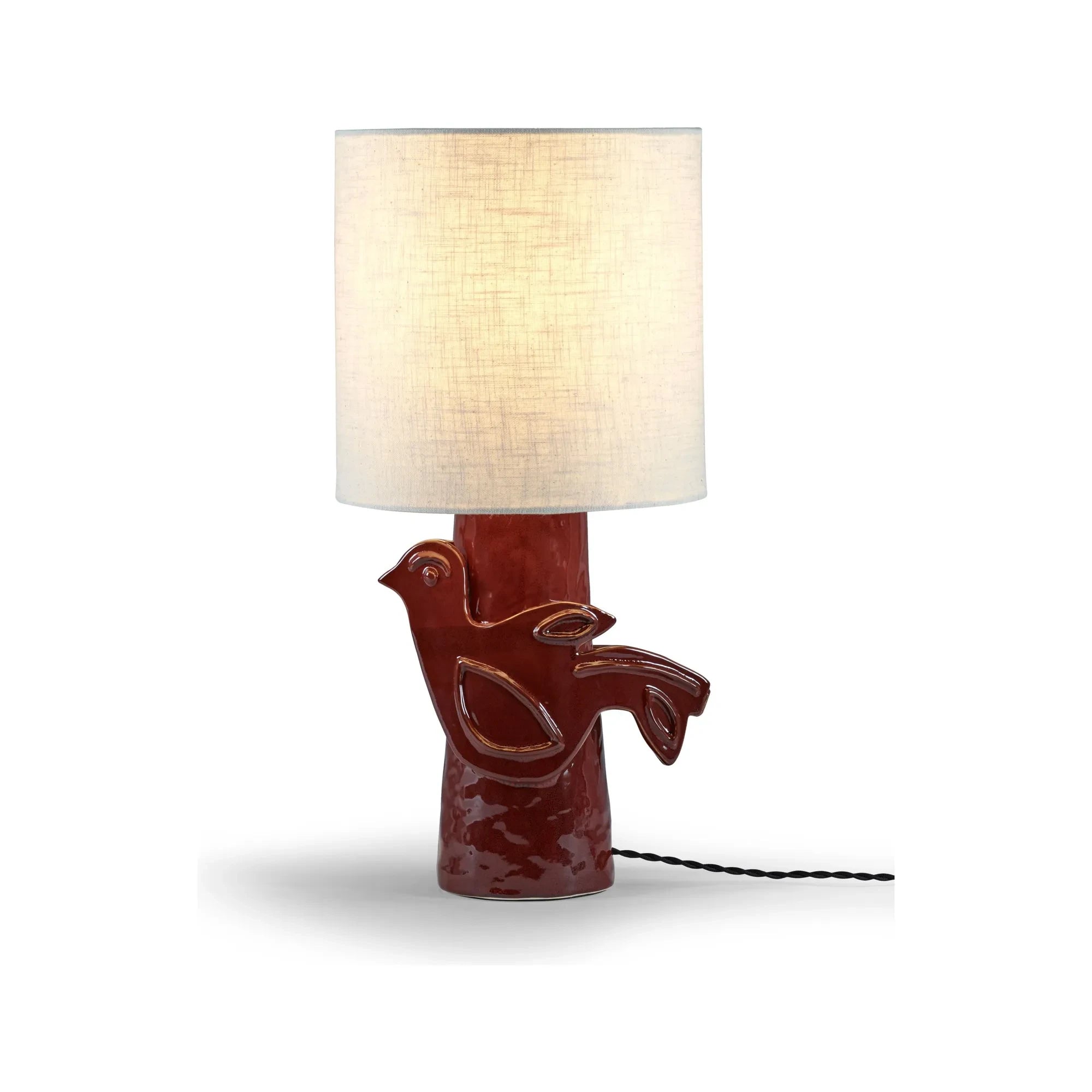 Serax - Paloma stoneware table lamp, Marie Michielssen | Red