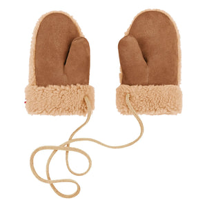 ILDA'S sheep - Teddy Wool Merino Gloves - Kids Collection | Beige