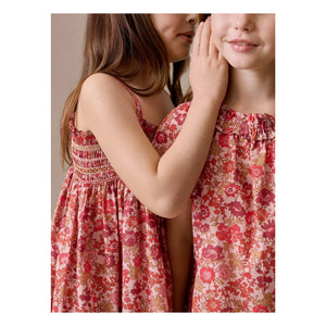 Bonpoint - Goldia Fleurie Organic Cotton Blouse | Dusty Pink