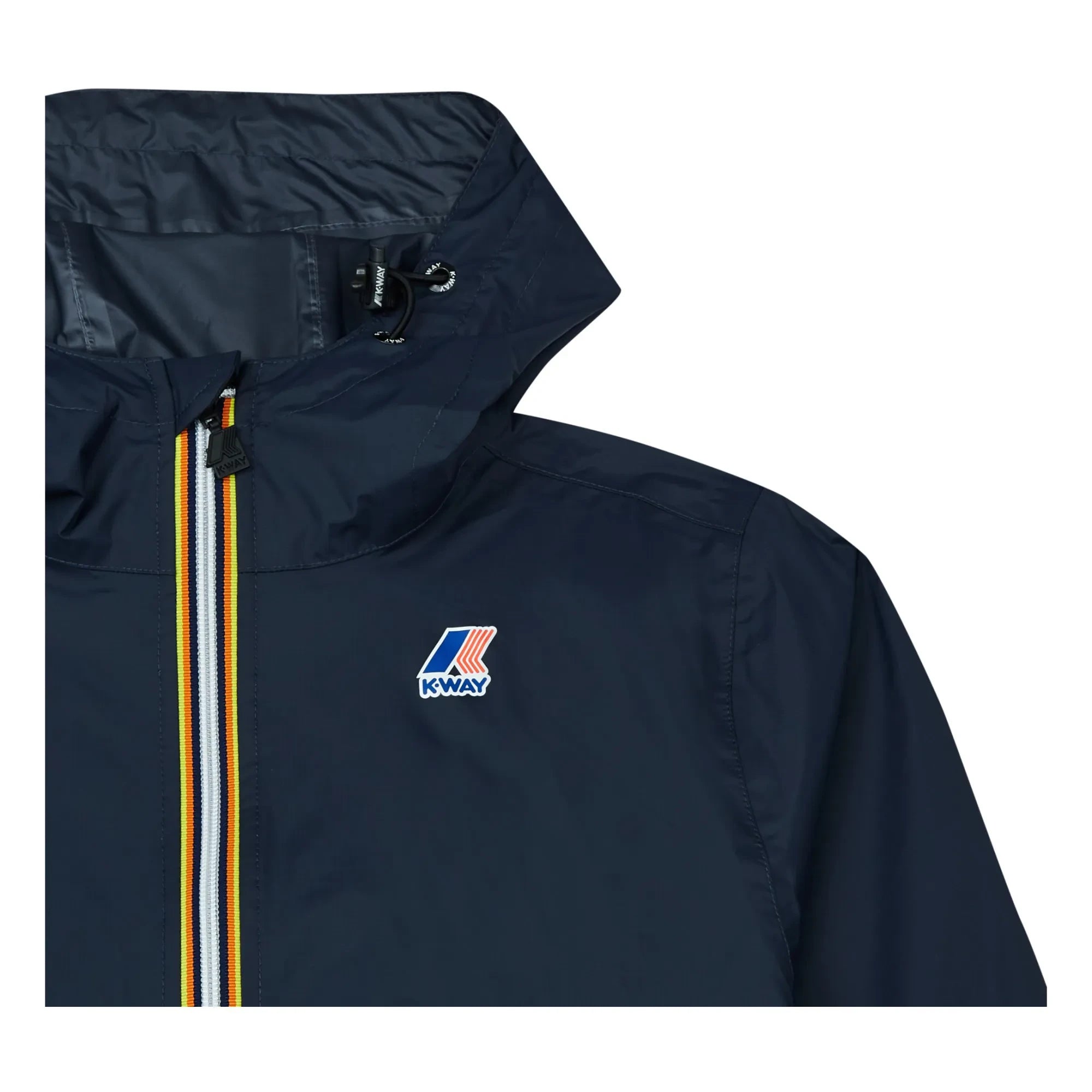 K-way - Le Vrai 3.0 Eiffel Waterproof Windbreaker - Women's Collection | Navy Blue
