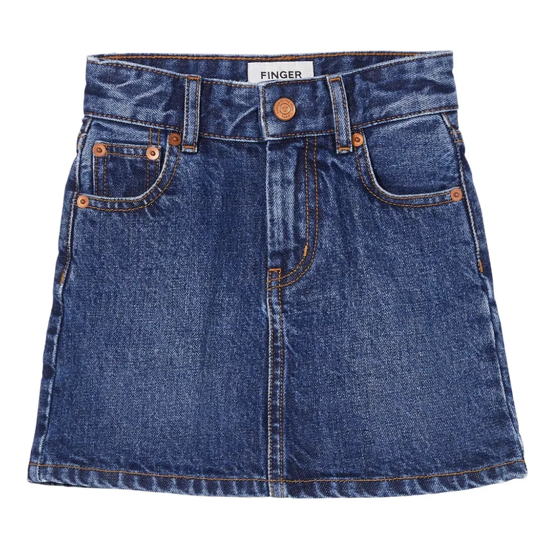 Finger in the Nose - Tory Denim Skirt | Denim