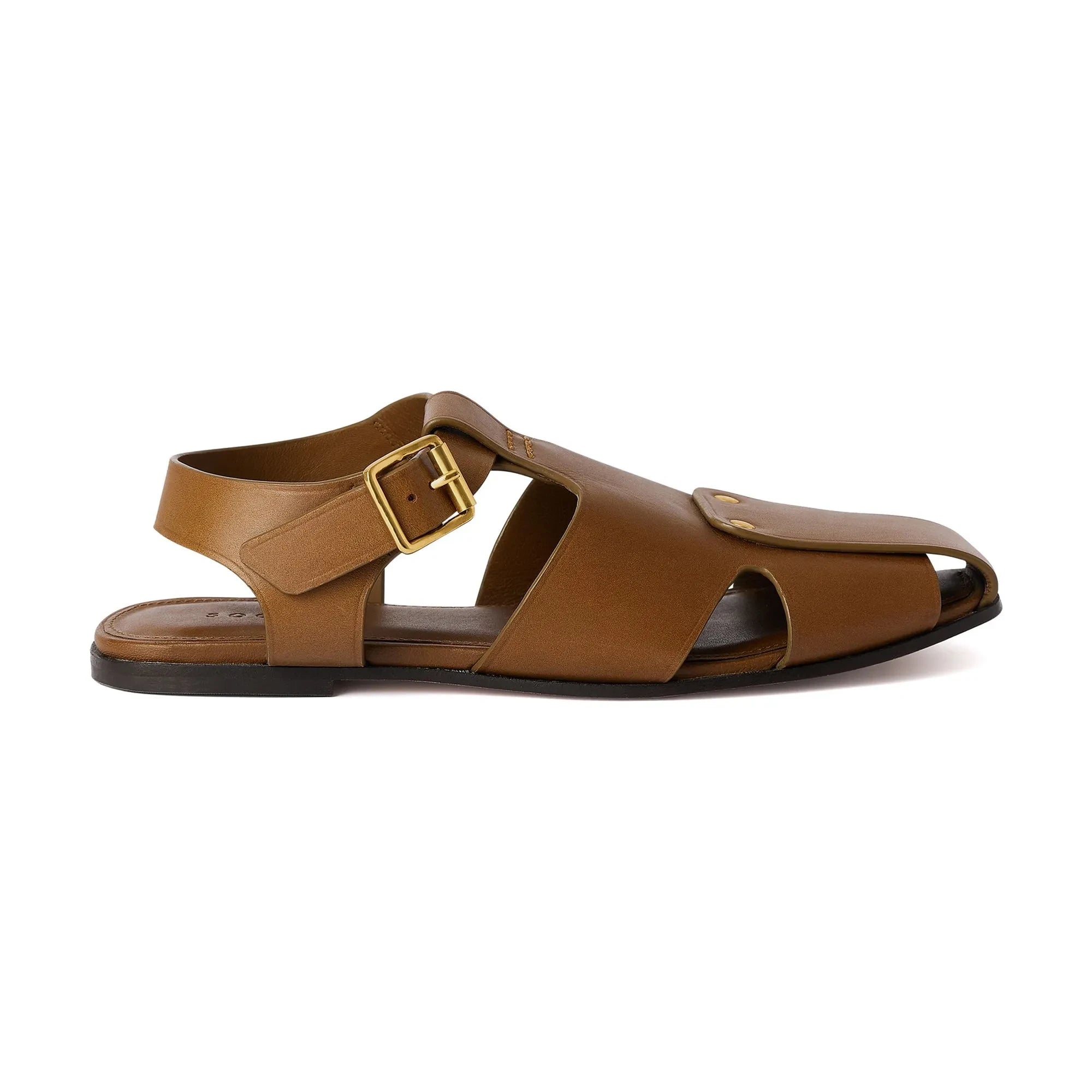 Soeur - Avril Leather Sandals | Bronze
