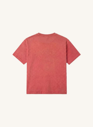 Finger in the nose - King Good Luck Organic Cotton T-Shirt | Dark Red
