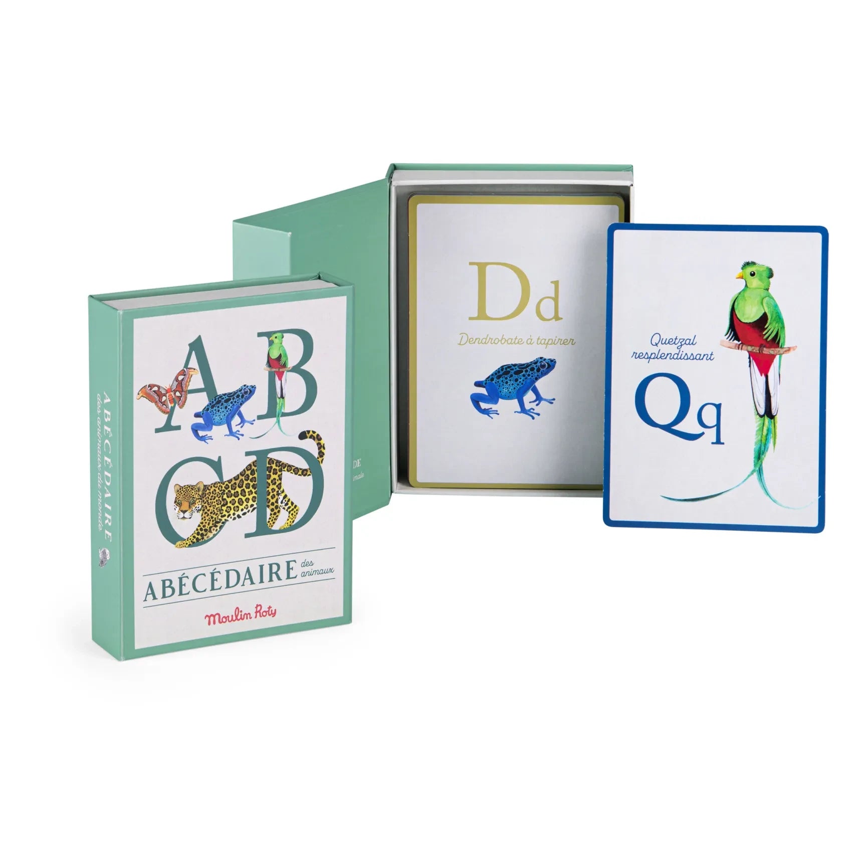 Moulin Roty - Animal ABC Cards - FR
