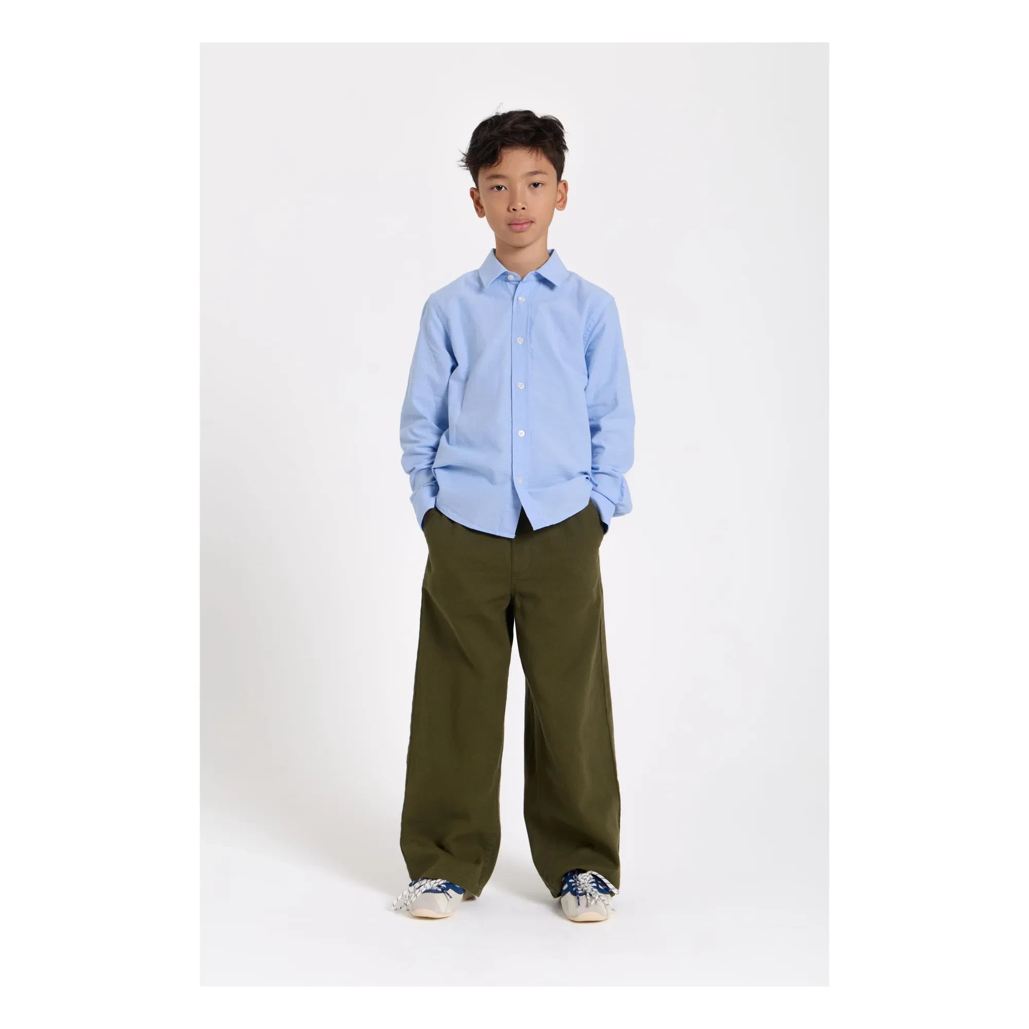 Smallable Kid - Zak Oxford Shirt | Light Blue
