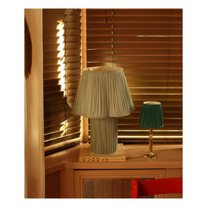 Doing Goods - Myra Silk Table Lamp | Sage