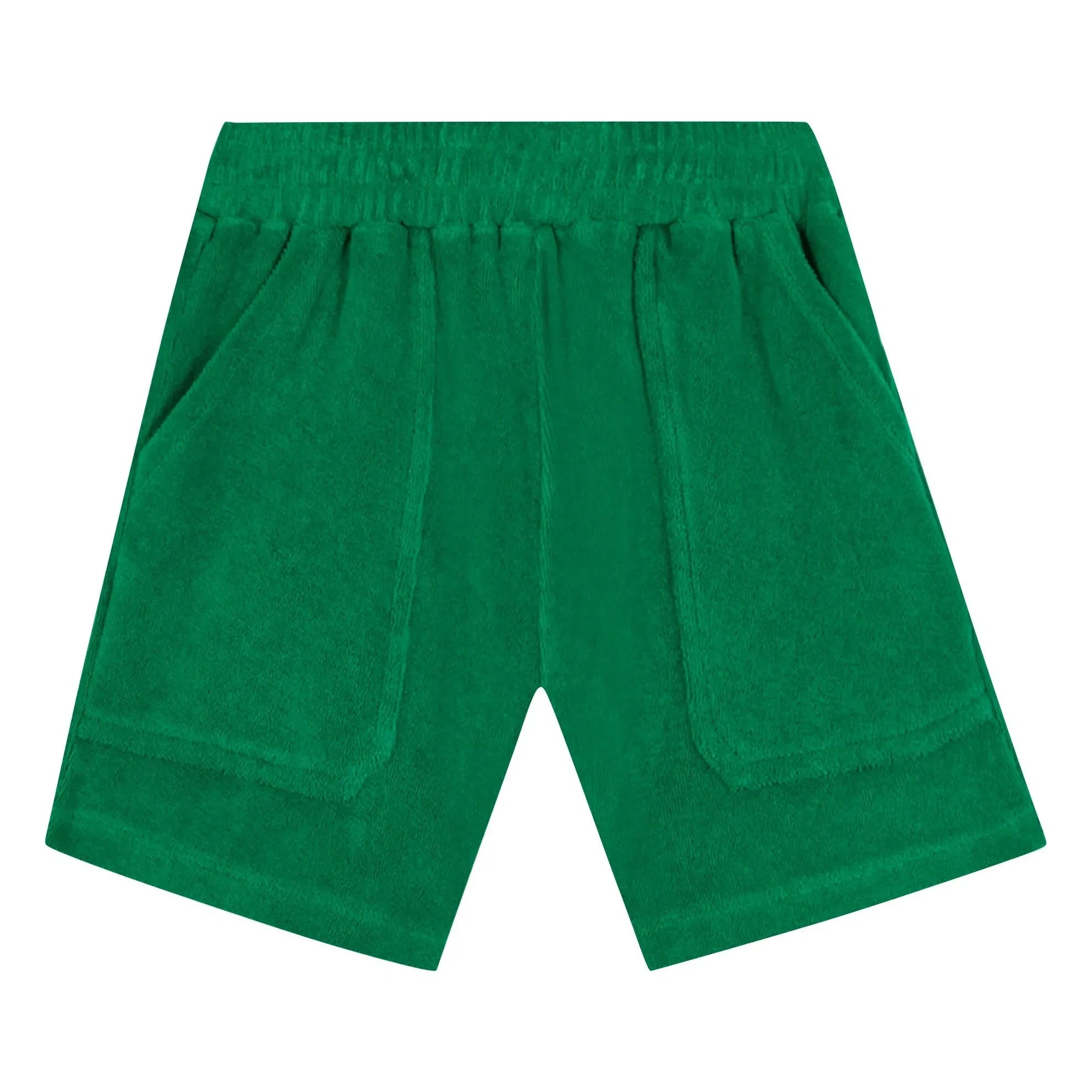 Bonton - Nono Towel Shorts | Emerald Green