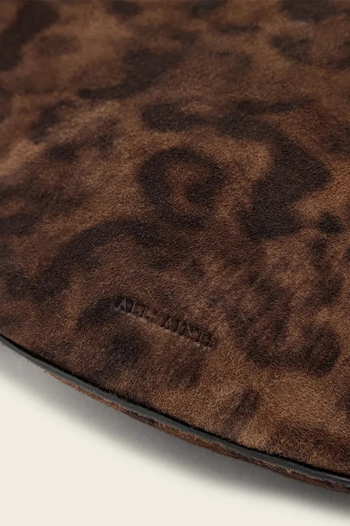 AllSaints kadın süet hobo çanta LUNA