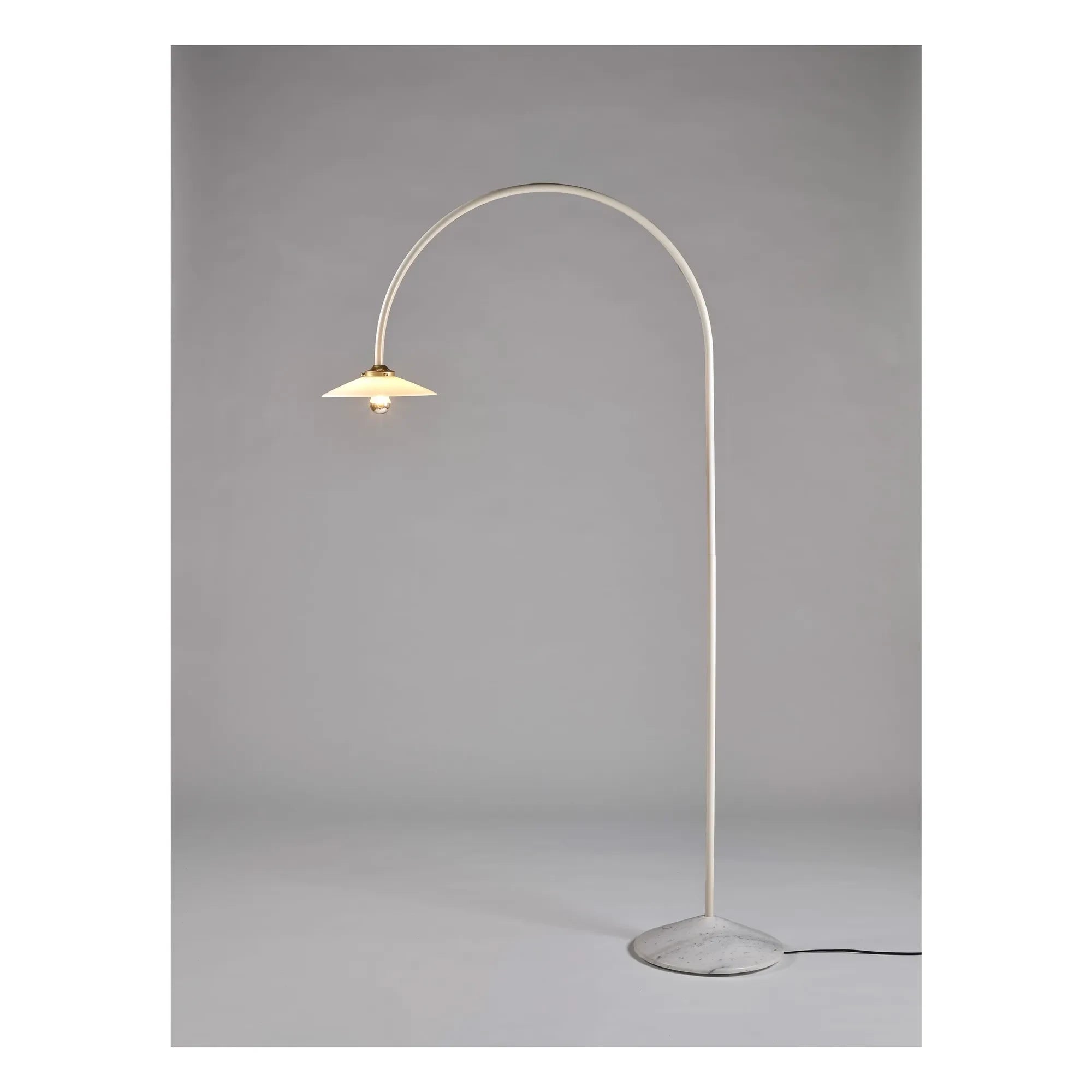Valerie Objects - Marble-Base Floor Lamp N°2, Muller Van Severen | Ivory