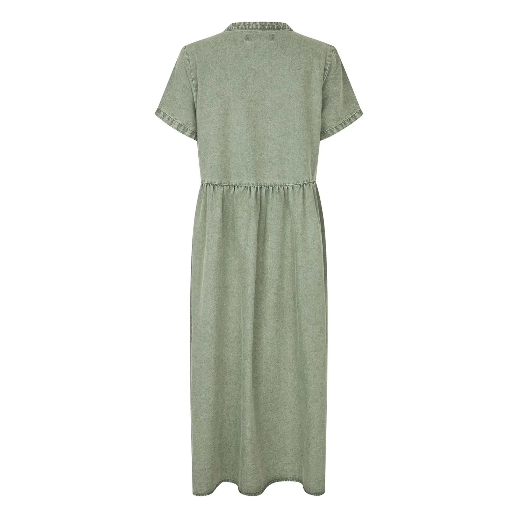 Lollys Laundry - Aliya Cotton Dress | Khaki