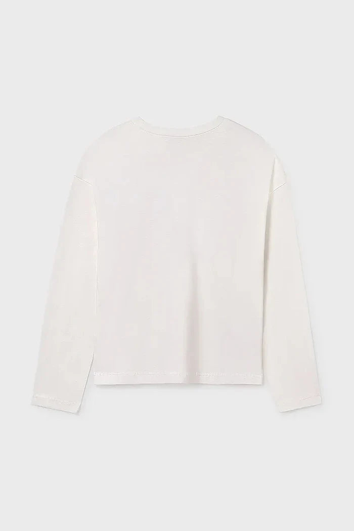 Mayoral Long-Sleeve Cotton Blouse