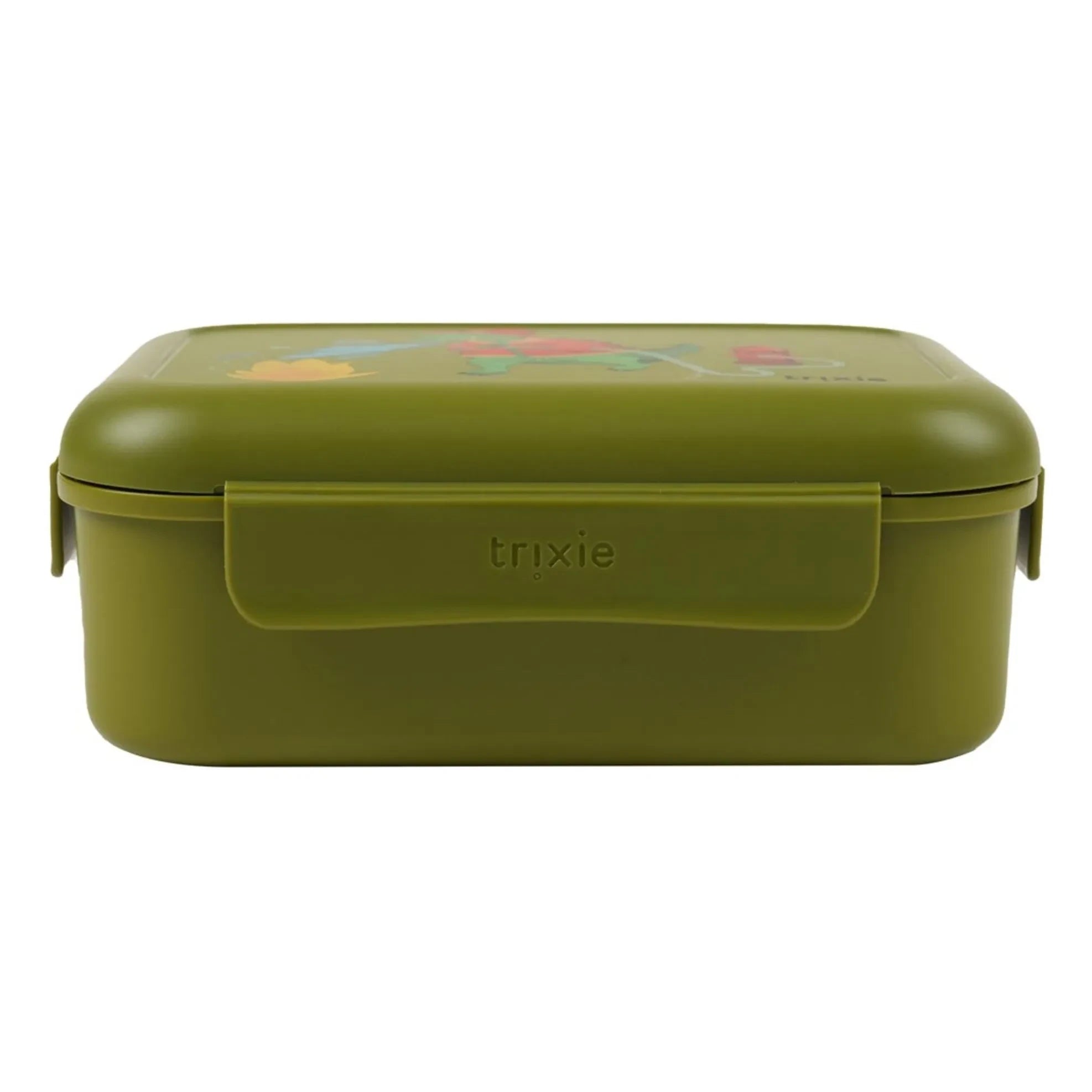 Trixie - Yemek Kutusu Klipsleri İtfaiyeci Bay Dino | Yeşil