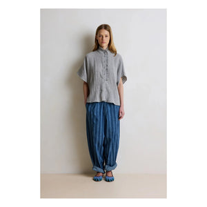Hod - Natasha Cotton Shirt | Blue