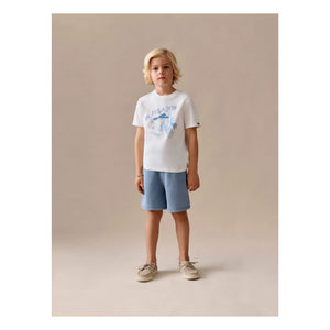 Bonpoint - Thibald organik pamuklu T-shirt | Ecru