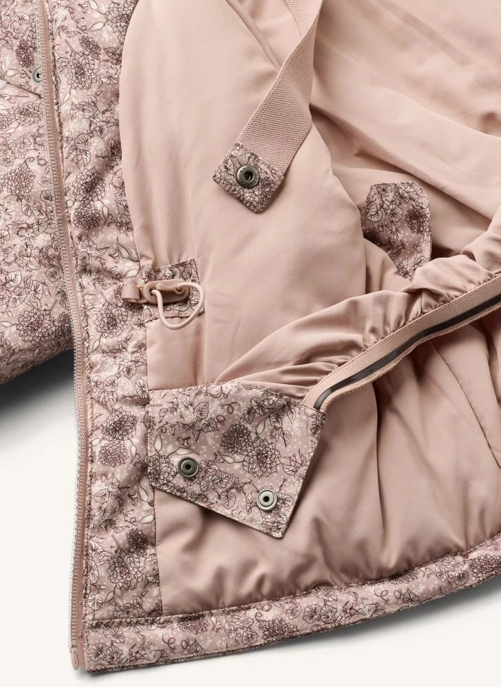 Wheat - Ski Jacket with Snow Skirt | Light Pink