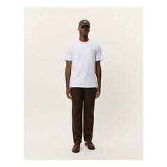 Les Deux - Ben Globe Organic Cotton T-Shirt | White