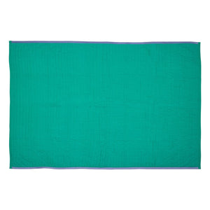Hübsch - Tento Cotton Blanket | Blue