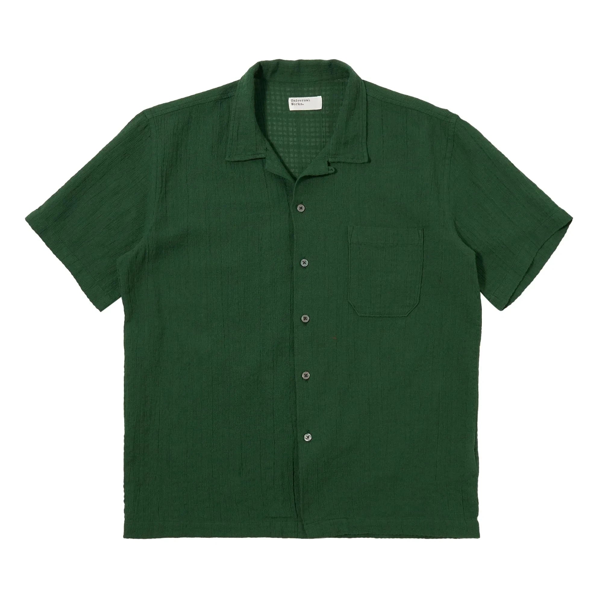 Universal Works - Road Cotton Shirt | Green