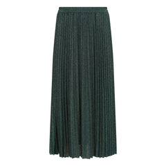 Momoni - Emi Metallic Skirt | Green