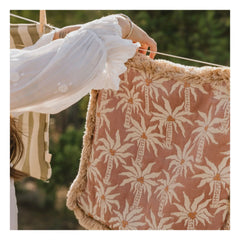 Palais - Laura x Maya Double-Sided Pillowcase | Pink