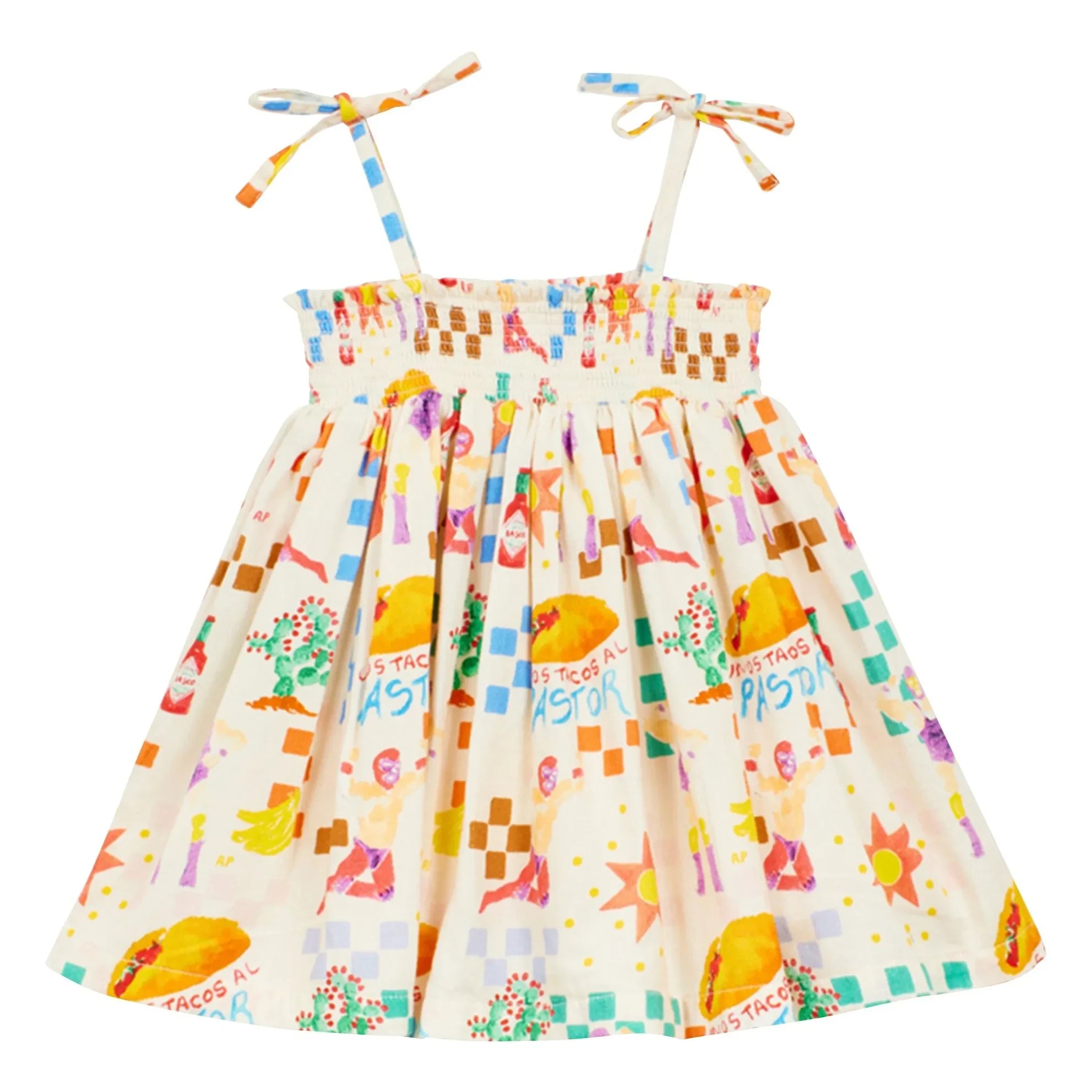 Arsène et Les Pipelettes - Pastor Poplin Strapless Dress | Ecru