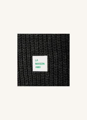 American Vintage - Crashway Wool and Alpaca Sweater | Charcoal Gray
