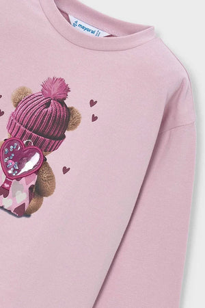 Mayoral long-sleeve cotton top for children