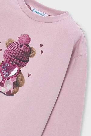Mayoral long-sleeve cotton top for children