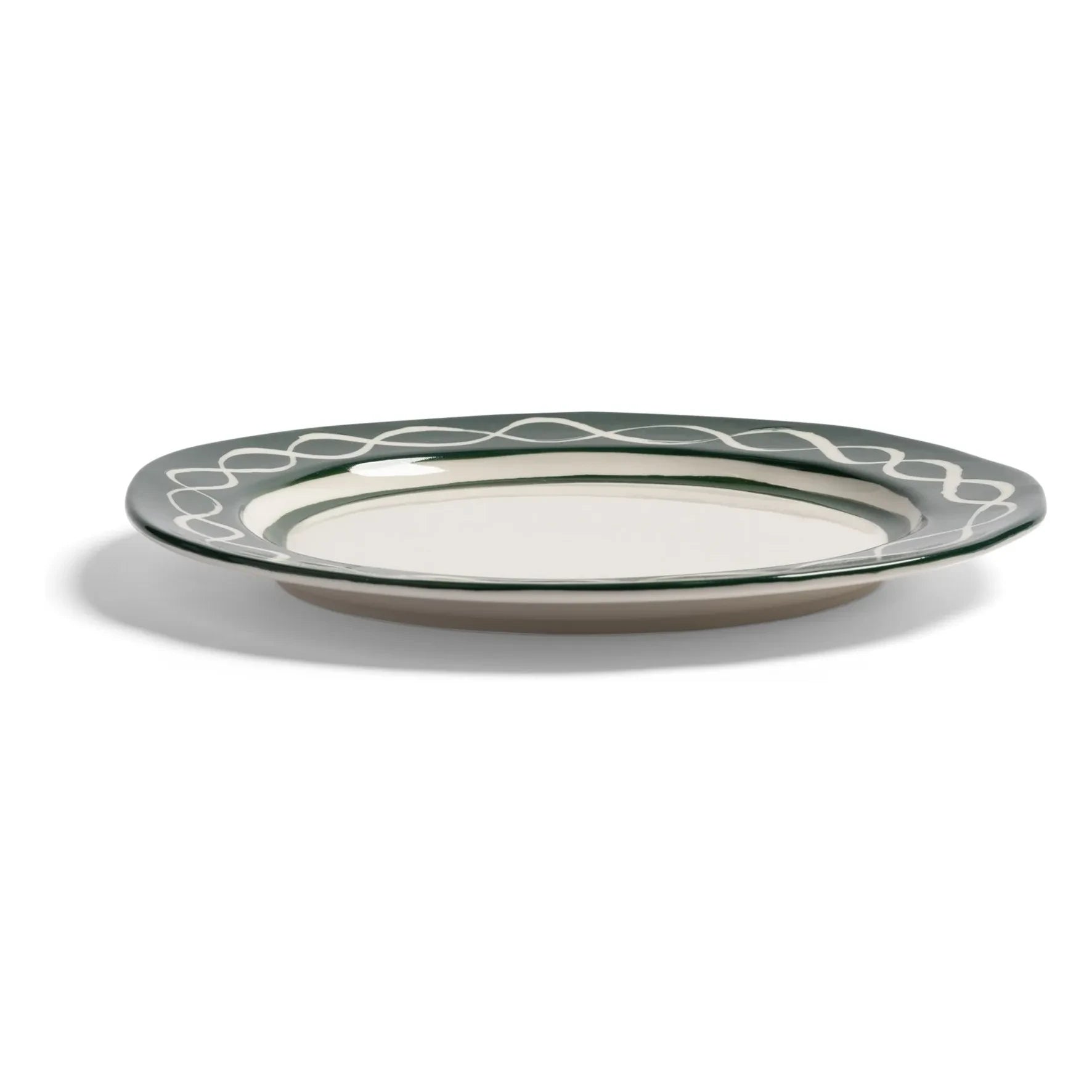 &Klevering - Festivo porcelain plates - 2-piece set | Green