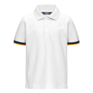 K-way - Polo Vincent Piqué | White