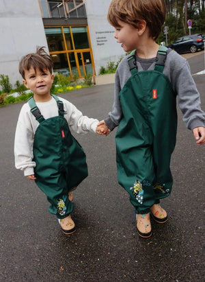 Hello Hossy - Captain Rain Overalls | Chrome Green