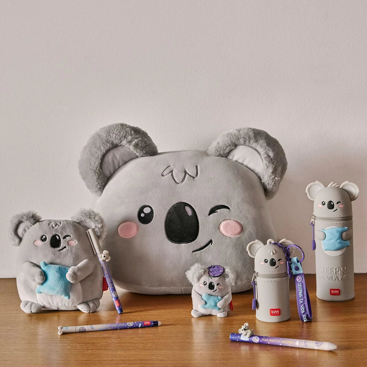 Legami - Retractable Ballpoint Pen Koala 'Sleeping la Vida Loca' - Free Hugs