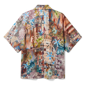 Momoni - Brooklyn Silk Shirt | Terracotta