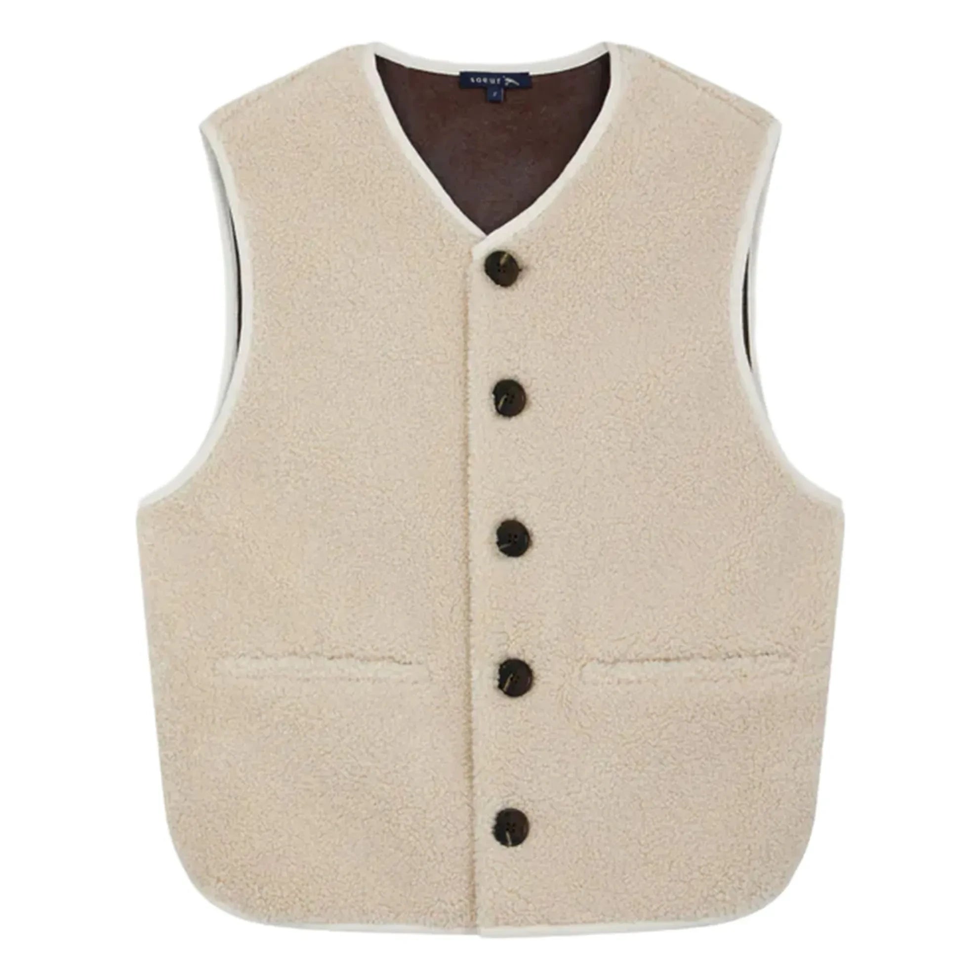 Soeur - Fusil Sherpa Jacket | Ecru