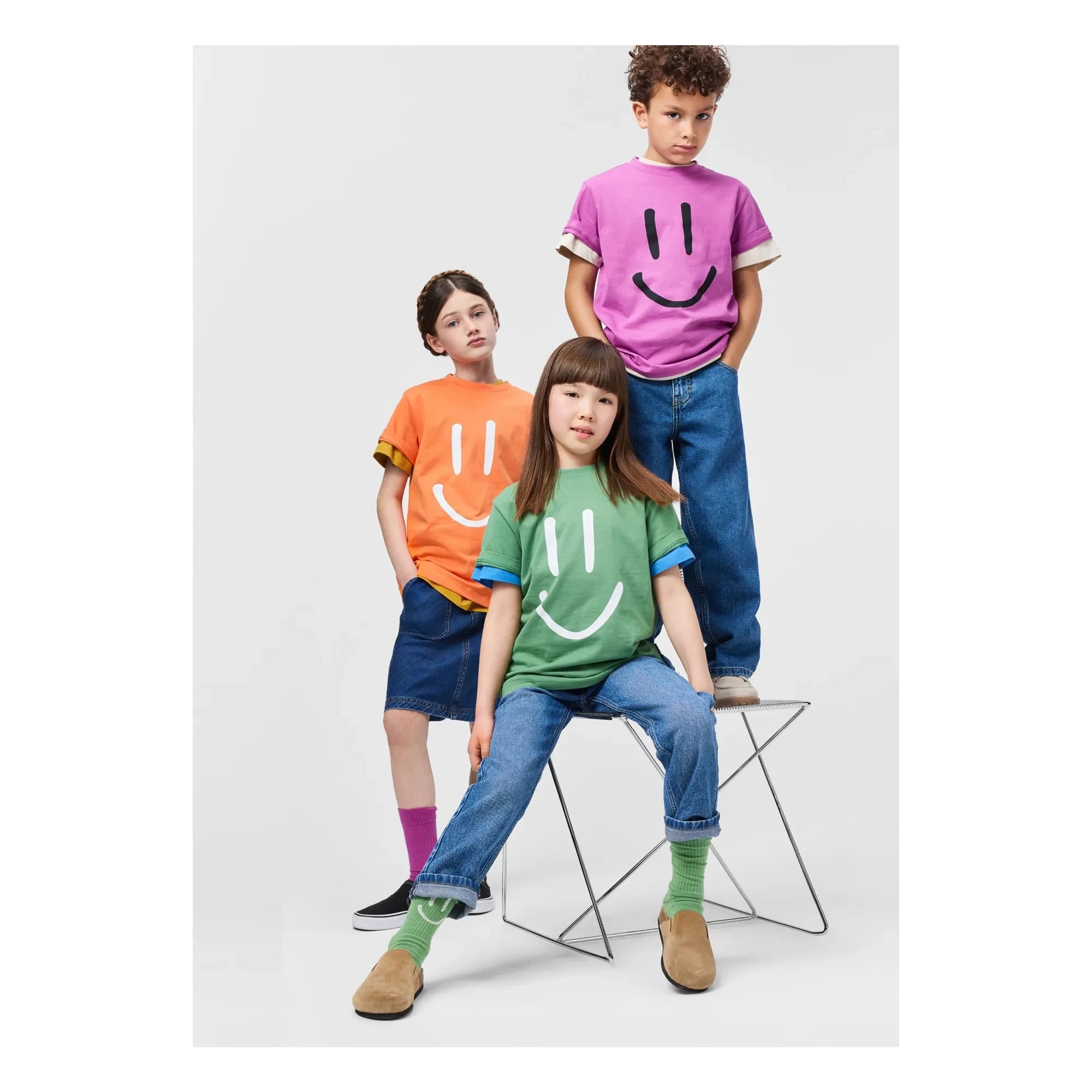 Molo - Roxo Smile Organic Cotton T-shirt | Green
