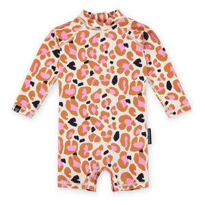 Beach & Bandits - Anti-UV Candy Leopard Recycled Fiber Shorts