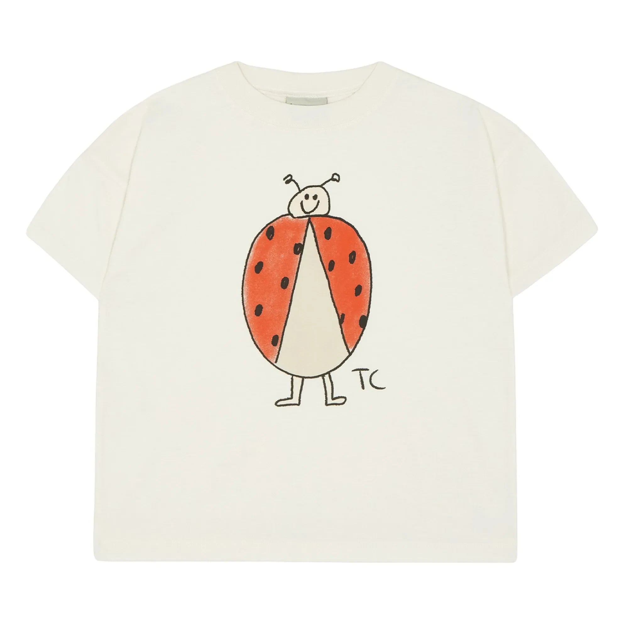 The Campamento - Coccinelle Oversized T-Shirt Organic Cotton | Off-white