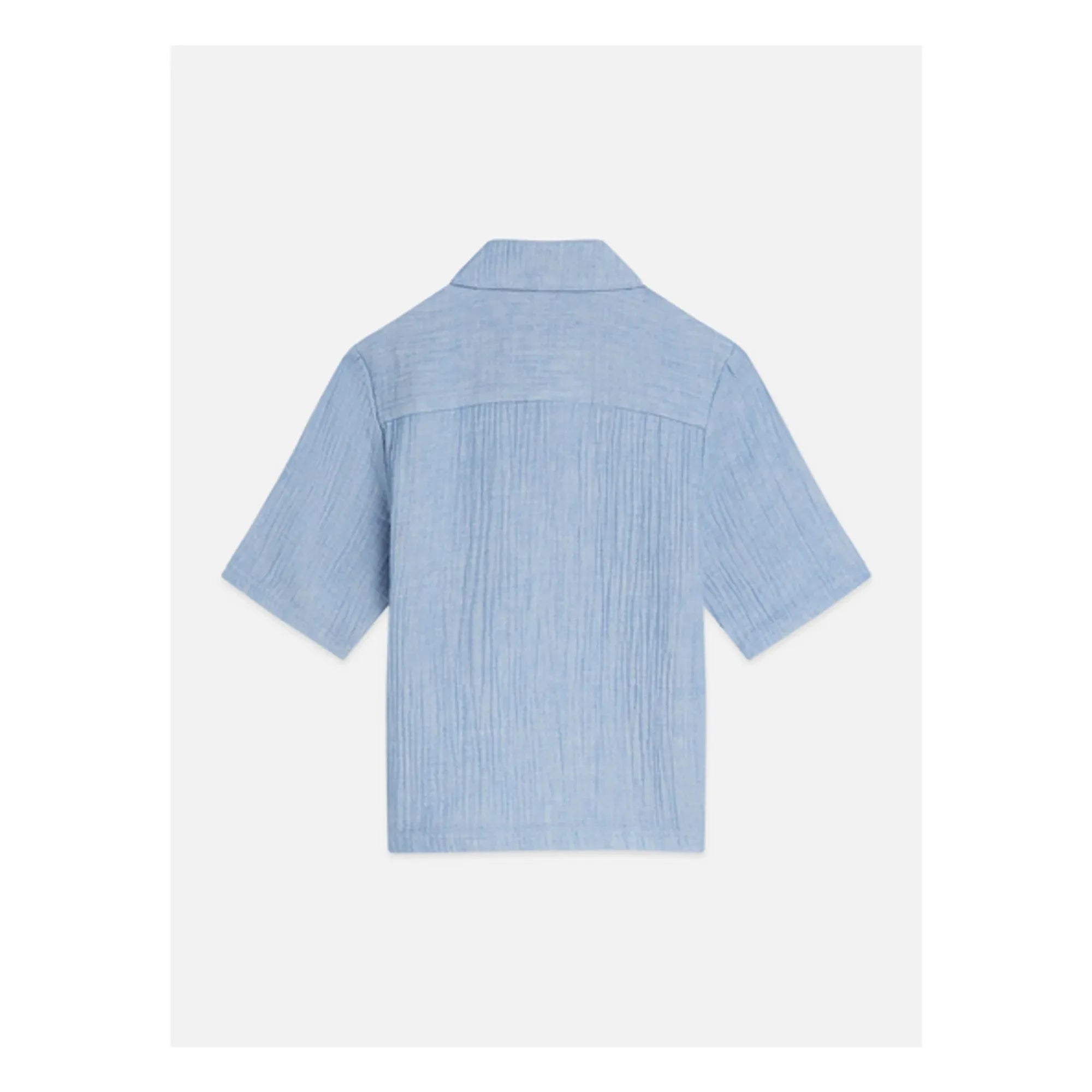 Scotch & Soda - Polo Chambray Shirt | Light Blue