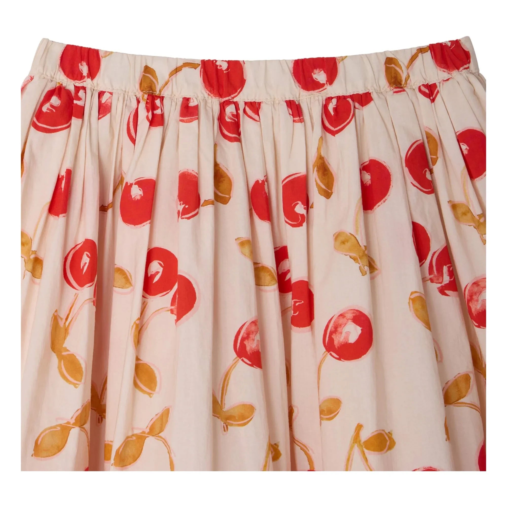 Bonpoint - Suzon Kirazlar skirt Organic cotton | White