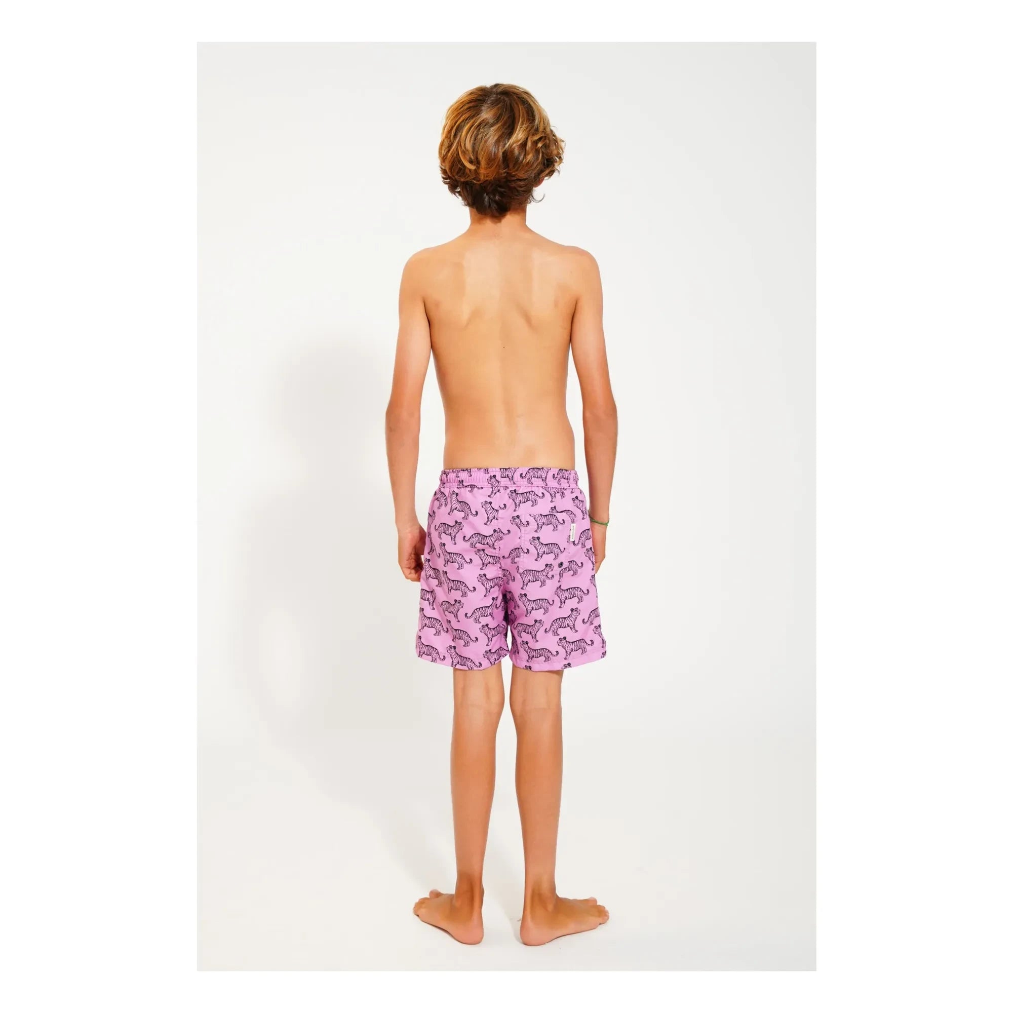 Piupiuchick - Tiger Swimsuit Made from Recycled Fibers | Lilac