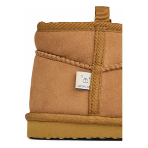 Liewood - Alban Bear Recycled Linen Shoes | Brown