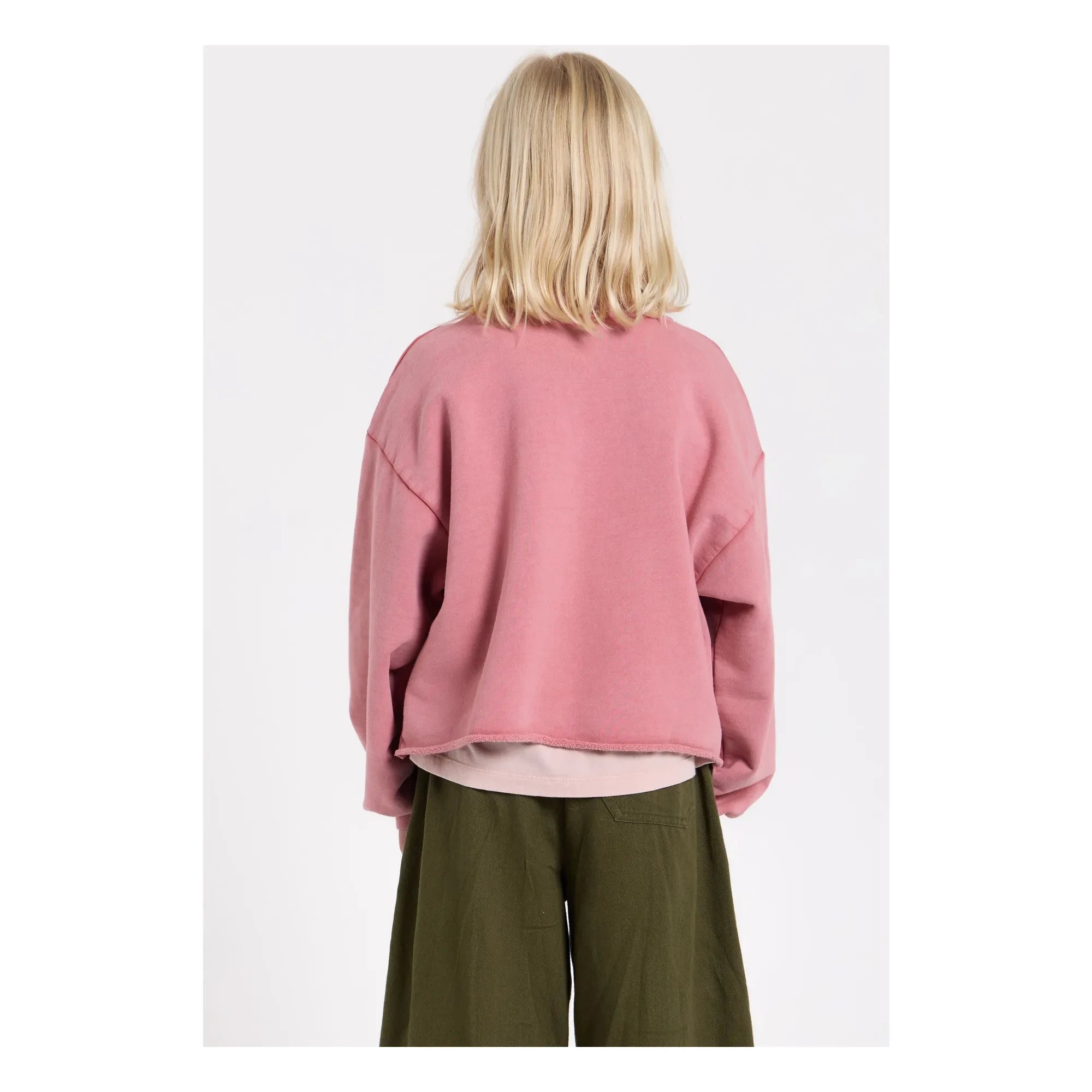 Hundred Pieces - Belmont organic cotton sweatshirt | Pink