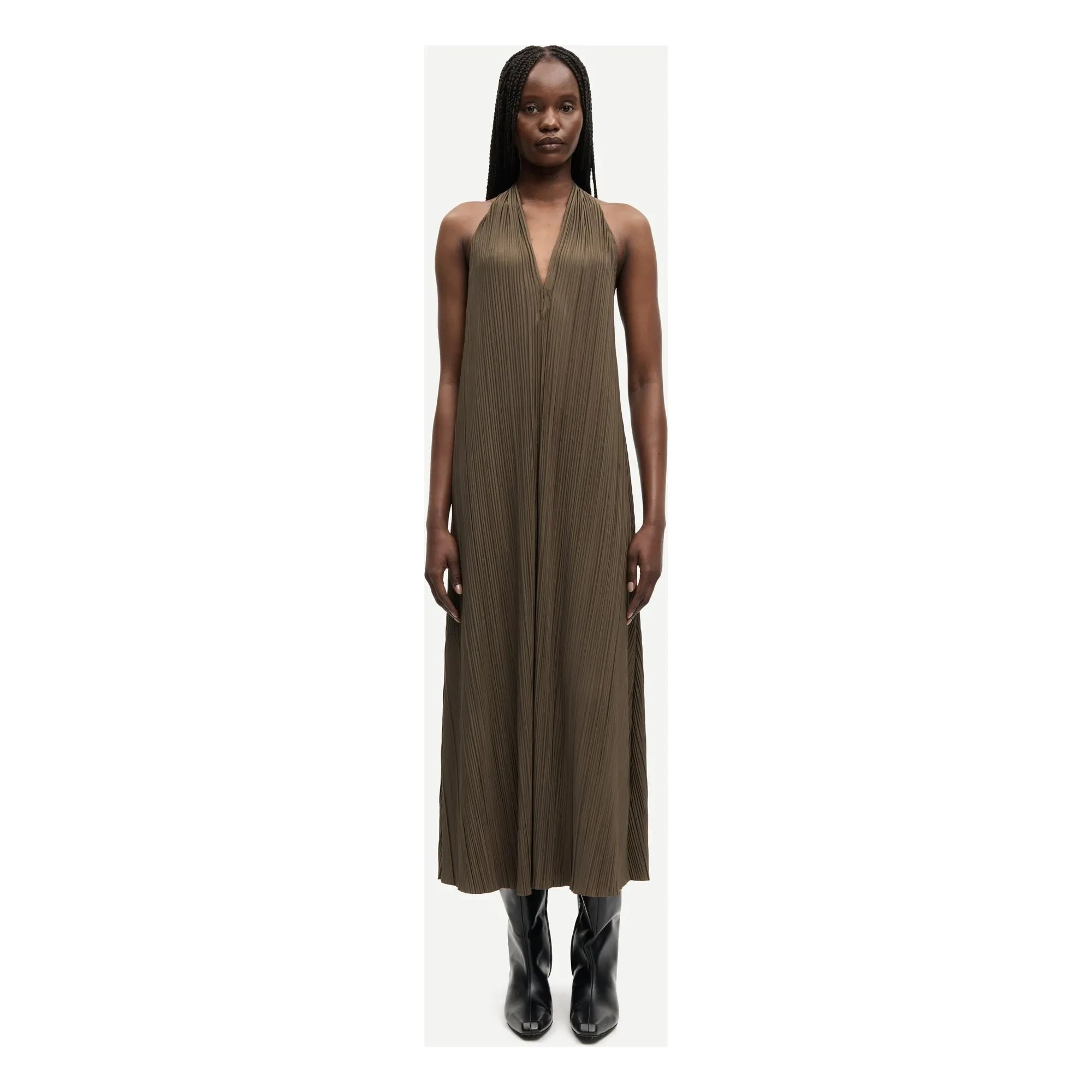 Samsoe Samsoe - Sacille Dress | Brown