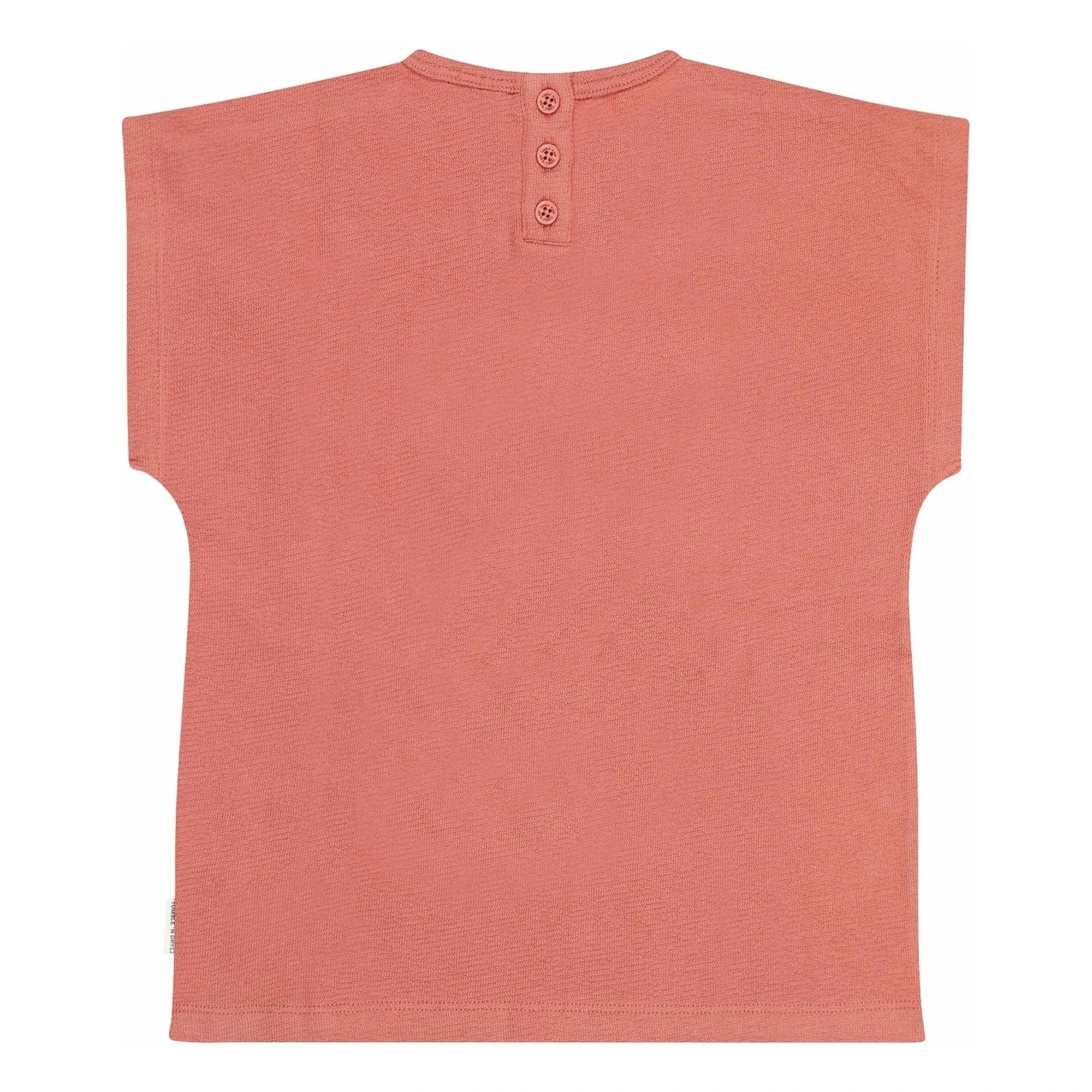 Tumble N'Dry - Pesca Organic Cotton T-Shirt | Terracotta