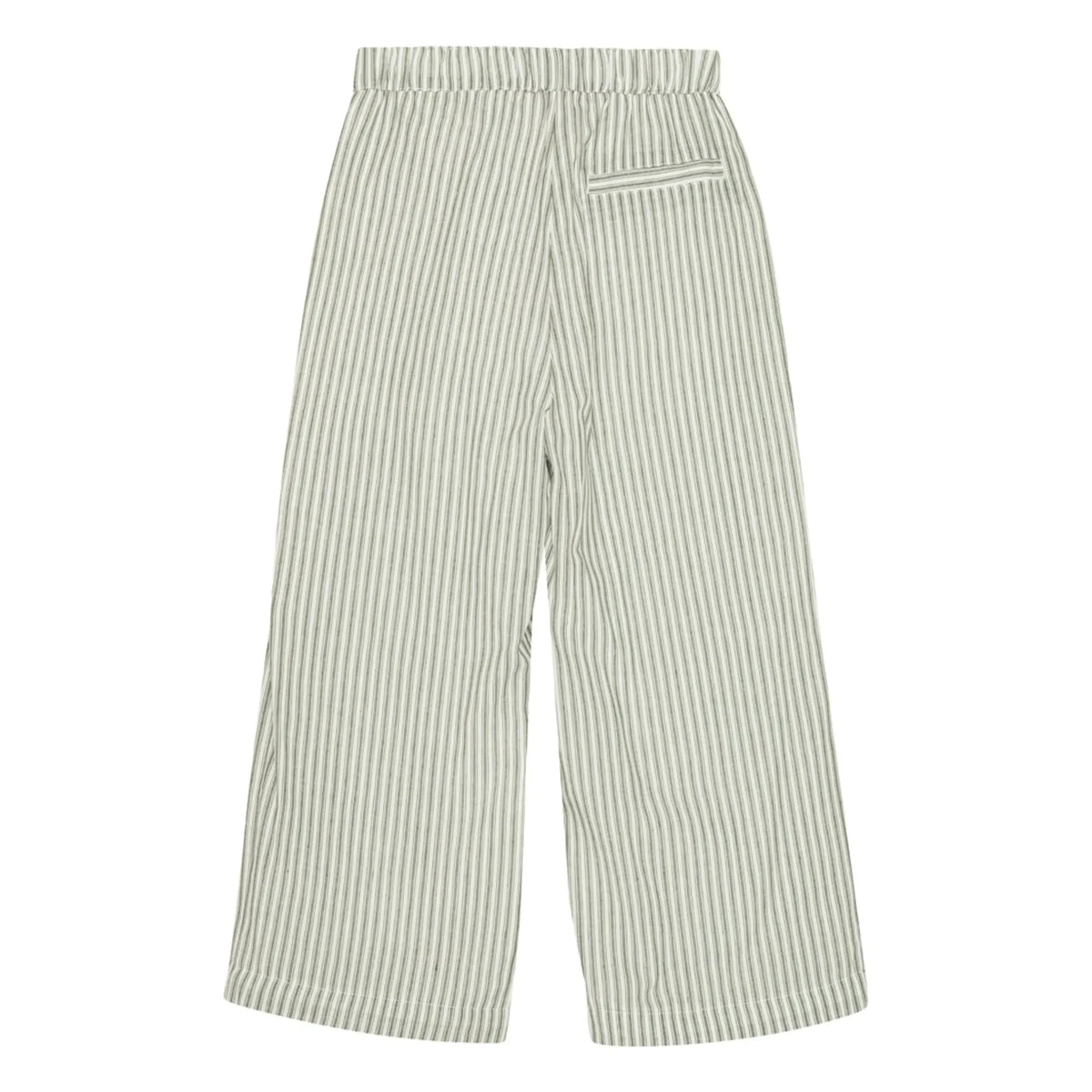 Brunobruno Nation - Francis Striped Organic Cotton Pants | Green