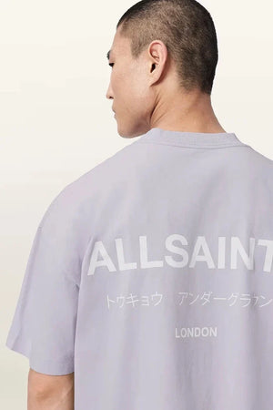 AllSaints Erkek Pamuklu Oversize Tişört