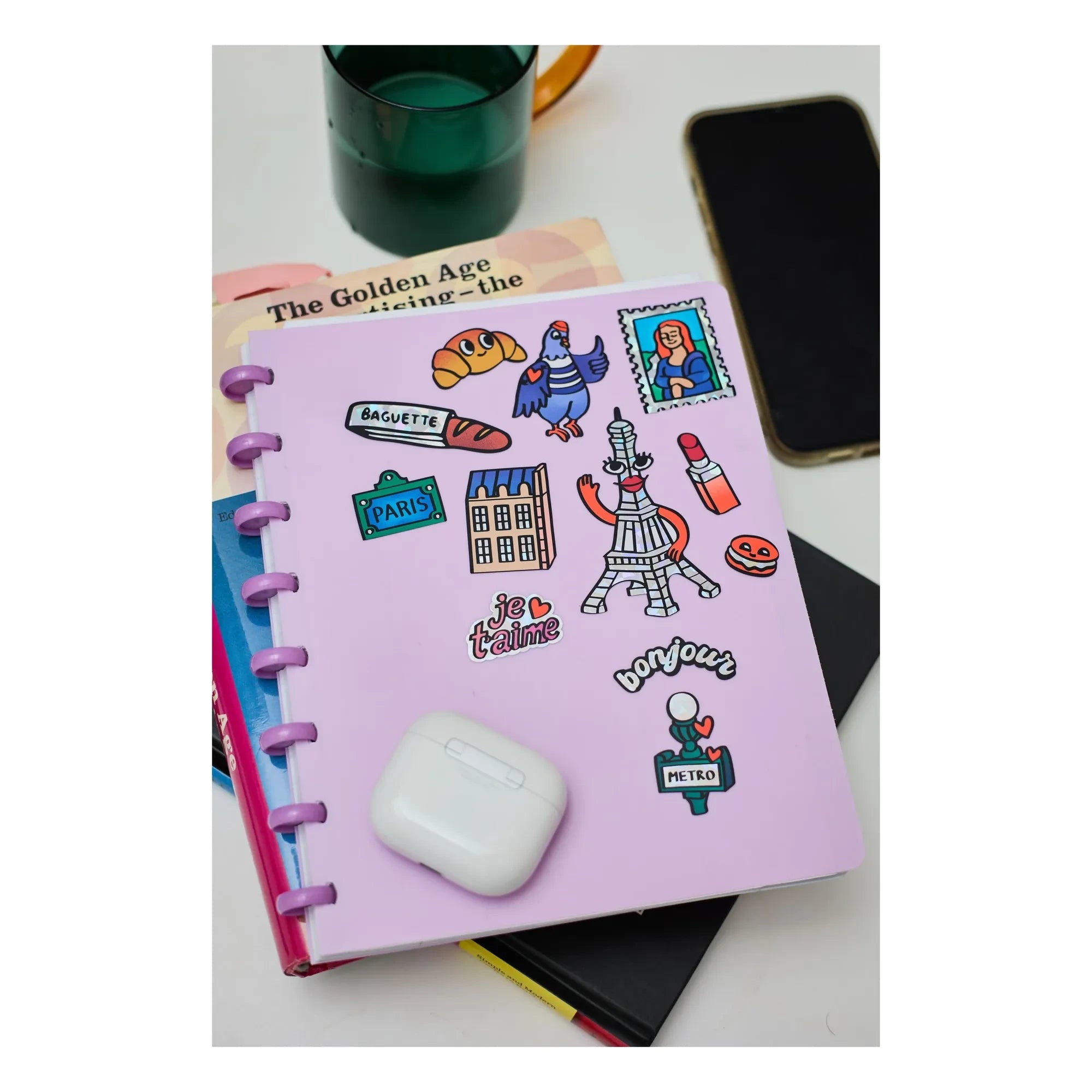 Omy - Big Paris stickers