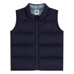 Petit Bateau - Baby Sleeveless Puffer Vest | Navy